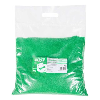 Kolorowy cukier do waty cukrowej zielony o smaku kiwi 5kg GSG24