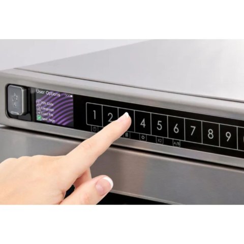 Kuchenka mikrofalowa mikrofalówka Menumaster DEC14E2 100 programów 17 l 1400 W 230 V - Hendi 280133 MENUMASTER