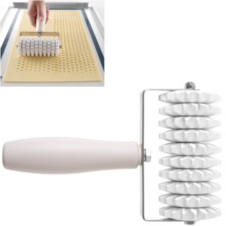 Rolka dziurkująca wałek do nakłuwania ciasta Profi Line 140x210mm - HENDI 515112 Hendi