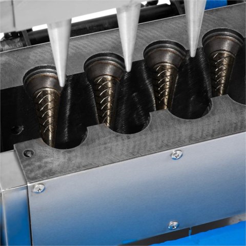 Waflownica maszyna do wypieku wafli rożków na lody 100-120 wafli / godz. 47 x 112 mm Royal Catering