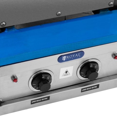 Waflownica maszyna do wypieku wafli rożków na lody 100-120 wafli / godz. 55 x 70 mm Royal Catering