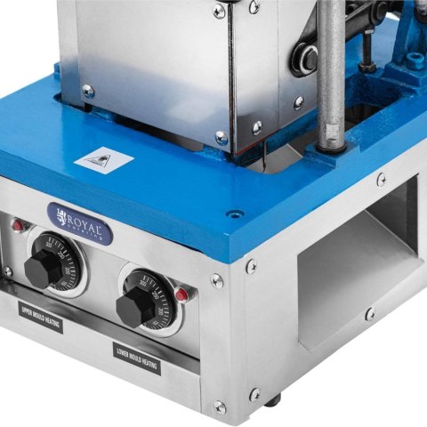 Waflownica maszyna do wypieku wafli rożków na lody 50 - 60 wafli / godz. 74 x 124 mm Royal Catering