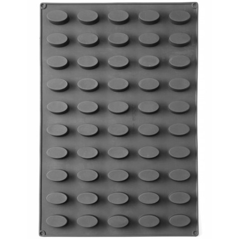 Forma silikonowa do pralin musów wypieków 570 x 375 mm - owal Hendi