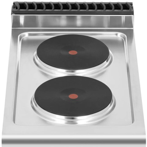 Kuchnia elektryczna wolnostojąca z szafką 2 pola grzewcze 5.2 kW 400 V Royal Catering