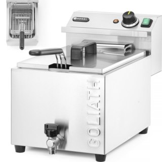 Najmocniejsza frytownica frytkownica z kranem HENDI GOLIATH 400V 10.2kW 10L Hendi