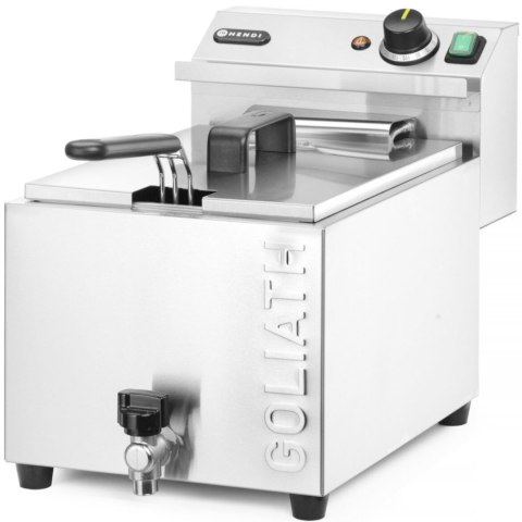 Najmocniejsza frytownica frytkownica z kranem HENDI GOLIATH 400V 10.2kW 10L Hendi