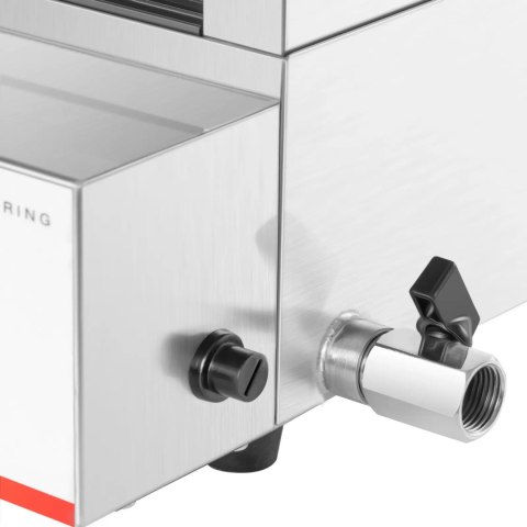 Podgrzewacz witryna grzewcza do hot dogów na 300 parówek 100 bułek 30 - 110 C 2400 W Royal Catering