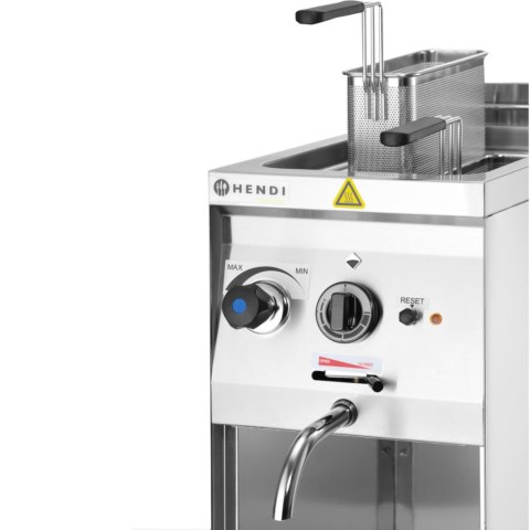 Urządzenie do gotowania makaronu pierogów warzyw wolnostojące 2 kosze 10 l 3500 W Hendi