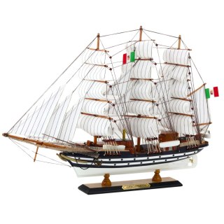 Model Kolekcjonerski Dekoracyjny Statek Żaglowiec Amerigo Vespucci 64x46cm LEAN Toys