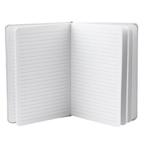 Notatnik Zeszyt Planner W Linie Liście Monstera Gumka A5 80 Kartek LEAN