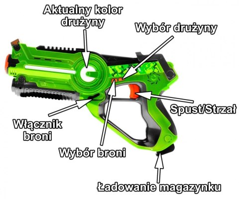 Pistolety Laserowe Call of Life Laser Tag Kolorowe