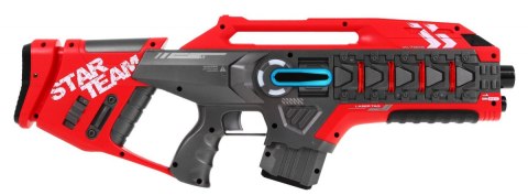 Zestaw 2 pistolety laserowe dla dzieci 8+ Laser Tag Czerwony Żółty 4 drużyny + 4 rodzaje broni