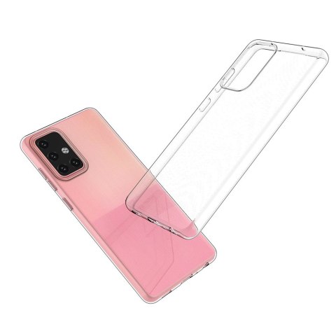 Żelowy pokrowiec etui na Samsung Galaxy A72 4G Ultra Clear 0.5mm - przezroczysty HURTEL
