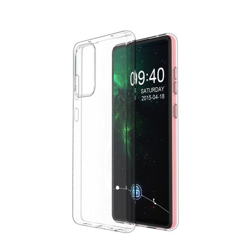 Żelowy pokrowiec etui na Samsung Galaxy A72 4G Ultra Clear 0.5mm - przezroczysty HURTEL