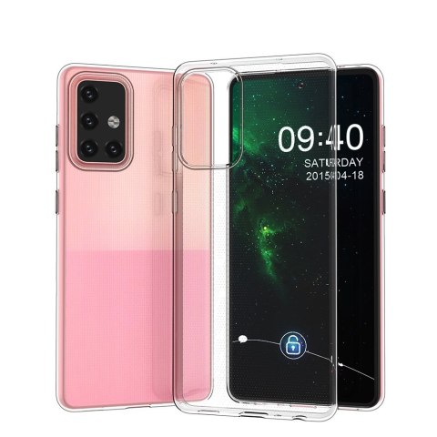 Żelowy pokrowiec etui na Samsung Galaxy A72 4G Ultra Clear 0.5mm - przezroczysty HURTEL