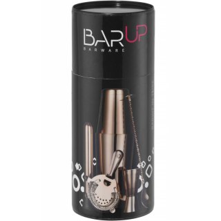 Zestaw barmański w tubie shaker jigger sitko muddler łyżka - miedziany Bar Up
