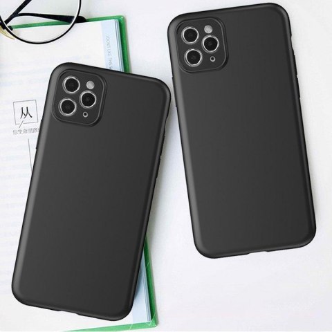 Etui silikonowe pokrowiec do Honor 90 Soft Case - czarne HURTEL