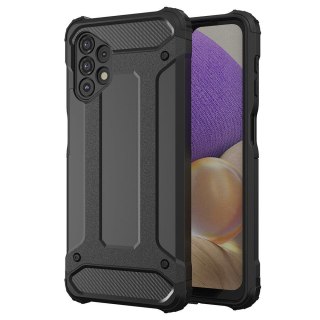 Pancerne hybrydowe etui pokrowiec Samsung Galaxy A73 Hybrid Armor - czarny HURTEL