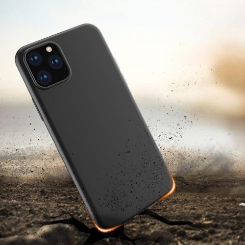 Żelowe elastyczne etui pokrowiec do iPhone 14 Pro Max Soft Case - czarny HURTEL