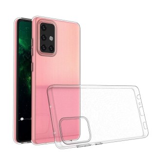 Żelowy pokrowiec etui Samsung Galaxy A73 Ultra Clear 0.5mm - przezroczysty HURTEL