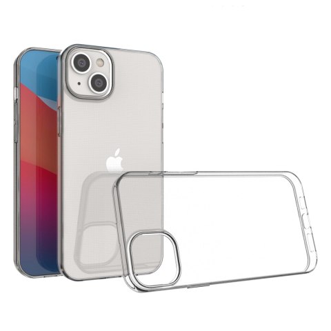 Żelowy pokrowiec etui do iPhone 14 Plus Ultra Clear 0.5mm - przezroczysty HURTEL