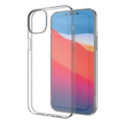 Żelowy pokrowiec etui do iPhone 14 Plus Ultra Clear 0.5mm - przezroczysty HURTEL
