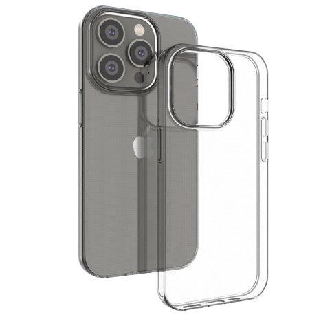 Żelowy pokrowiec etui do iPhone 14 Pro Ultra Clear 0.5mm - przezroczysty HURTEL