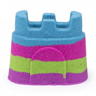 Piasek kinetyczny Kinetic Sand Mini Tęczowy Zamek Spin Master