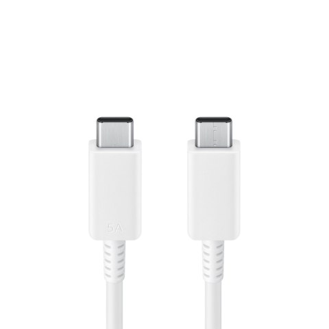 Kabel przewód USB-C - USB-C 5A 480Mb/s 1.8m biały SAMSUNG