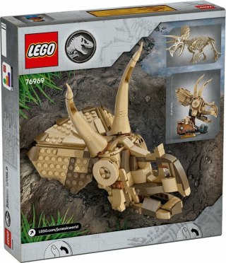 LEGO 76969 JURASSIC WORLD Szkielety dinozaurów: czaszka triceratopsa LEGO
