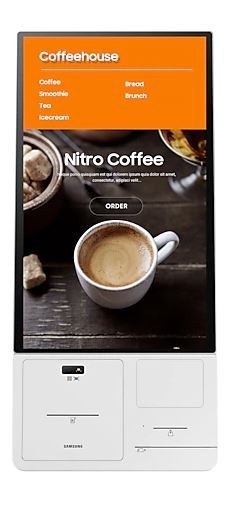 Monitor profesjonalny KIOSK KM24A/Tizen 24 cale Matowy, Dotykowa 16h/7 250(cd/m2) 1920x1080(FHD) S6 Player 3 lata d2d (LH24KMATB Samsung