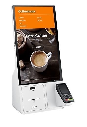 Monitor profesjonalny KIOSK KM24A/Tizen 24 cale Matowy, Dotykowa 16h/7 250(cd/m2) 1920x1080(FHD) S6 Player 3 lata d2d (LH24KMATB Samsung