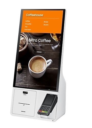 Monitor profesjonalny KIOSK KM24A/Tizen 24 cale Matowy, Dotykowa 16h/7 250(cd/m2) 1920x1080(FHD) S6 Player 3 lata d2d (LH24KMATB Samsung