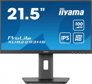 Monitor 22 cale XUB2293HS-B6 IPS,HDMI,DP,HAS(150mm) IIYAMA