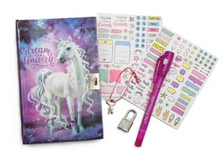 Pamiętnik Magic Light Unicorn Stnux