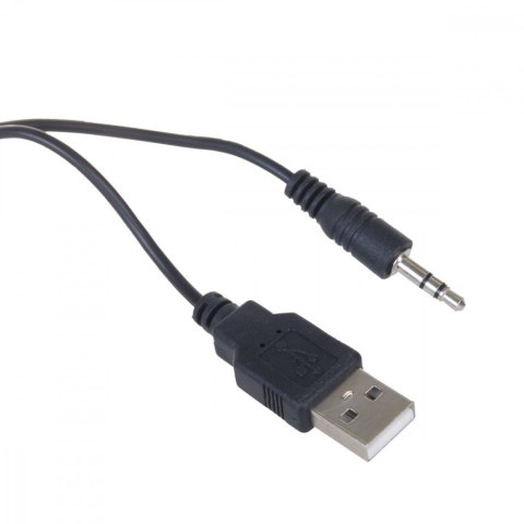 Głośniki komputerowe 6W USB AC835 Czarne Audiocore