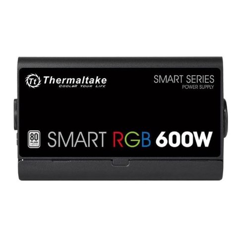 Smart 600W RGB (80+ 230V EU, 2xPEG, 120mm, Single Rail) Thermaltake