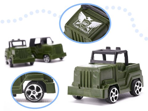 Żołnierzyki baza wojskowa figurki zestaw 307el. Kik Sp. z o. o. Sp. k.