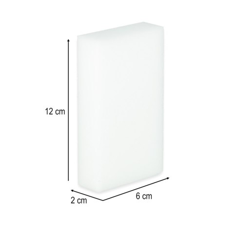 Magiczna gąbka z melaminy do czyszczenia plam zabrudzeń bez chemii wielofunkcyjna Kik Sp. z o. o. Sp. k.