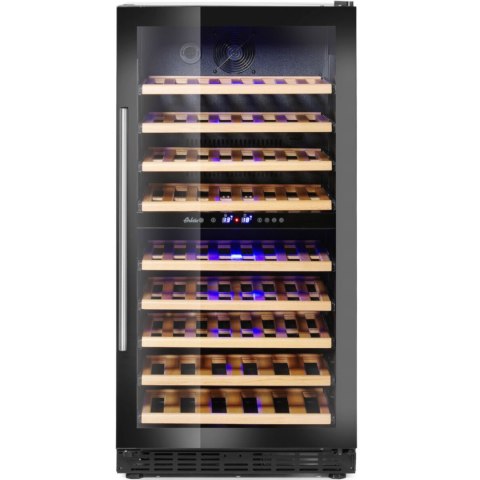 Lodówka chłodziarka do wina dwustrefowa na 72 butelki 232 l 110 W ARKTIC