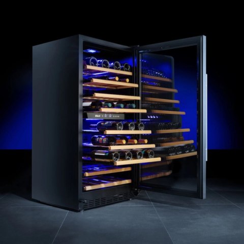 Lodówka chłodziarka do wina dwustrefowa na 72 butelki 232 l 110 W ARKTIC