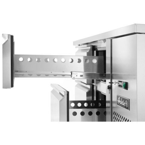 Stół chłodniczy z 4 szufladami i agregatem bocznym nierdzewny Profi Line 280 l - Hendi 233764 ARKTIC