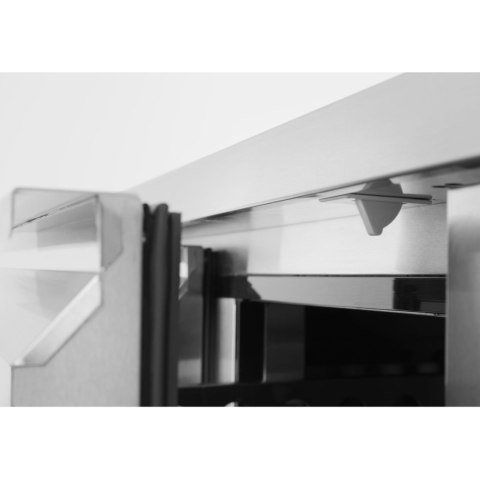 Stół chłodniczy z 4 szufladami i agregatem bocznym nierdzewny Profi Line 280 l - Hendi 233764 ARKTIC