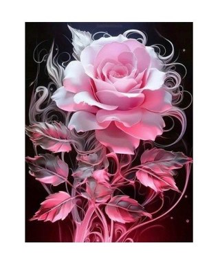 Diamentowa mozaika - Kwiaty róży Norimpex