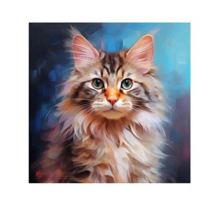 Diamentowa mozaika - Portret kota Norimpex