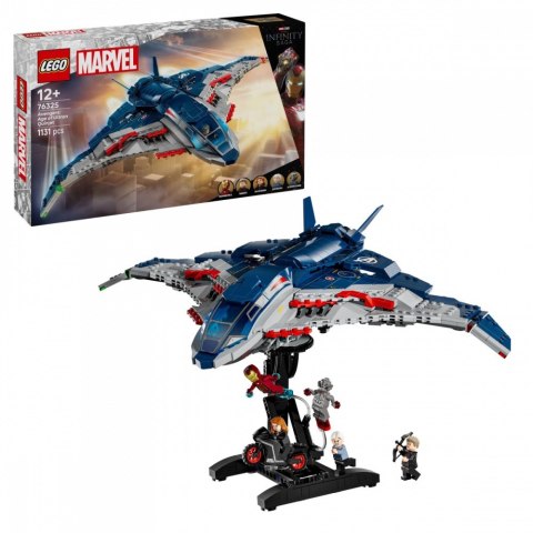 Klocki Super Heroes 76325 Avengers Czas Ultrona Quinjet LEGO