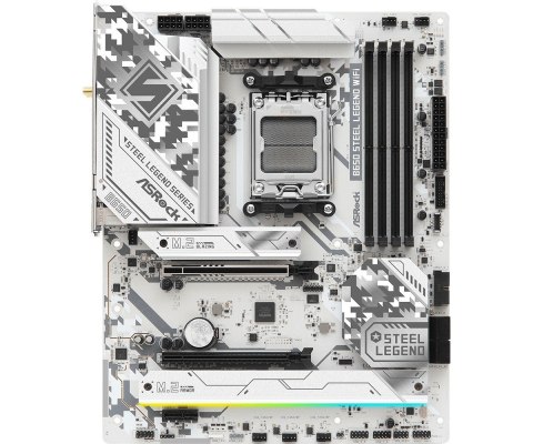Płyta główna B650 STEEL LEGEND WIFI AM5 4DDR5 HDMI/DP M.2 ATX ASRock