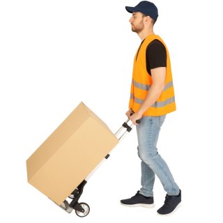 Lekki Wózek Transportowy Magazynowy Składany Aluminiowy 70kg LEAN