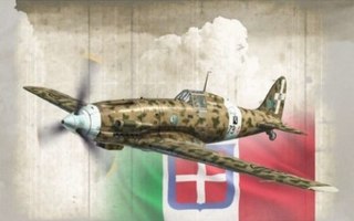 Model plastikowy MC.202 Folgore Aces 1/72 Italeri