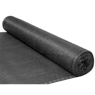 Siatka Cieniująca Na Ogrodzenie Płot Maskująca Szara 1.5M 25M 140g/m² LEAN